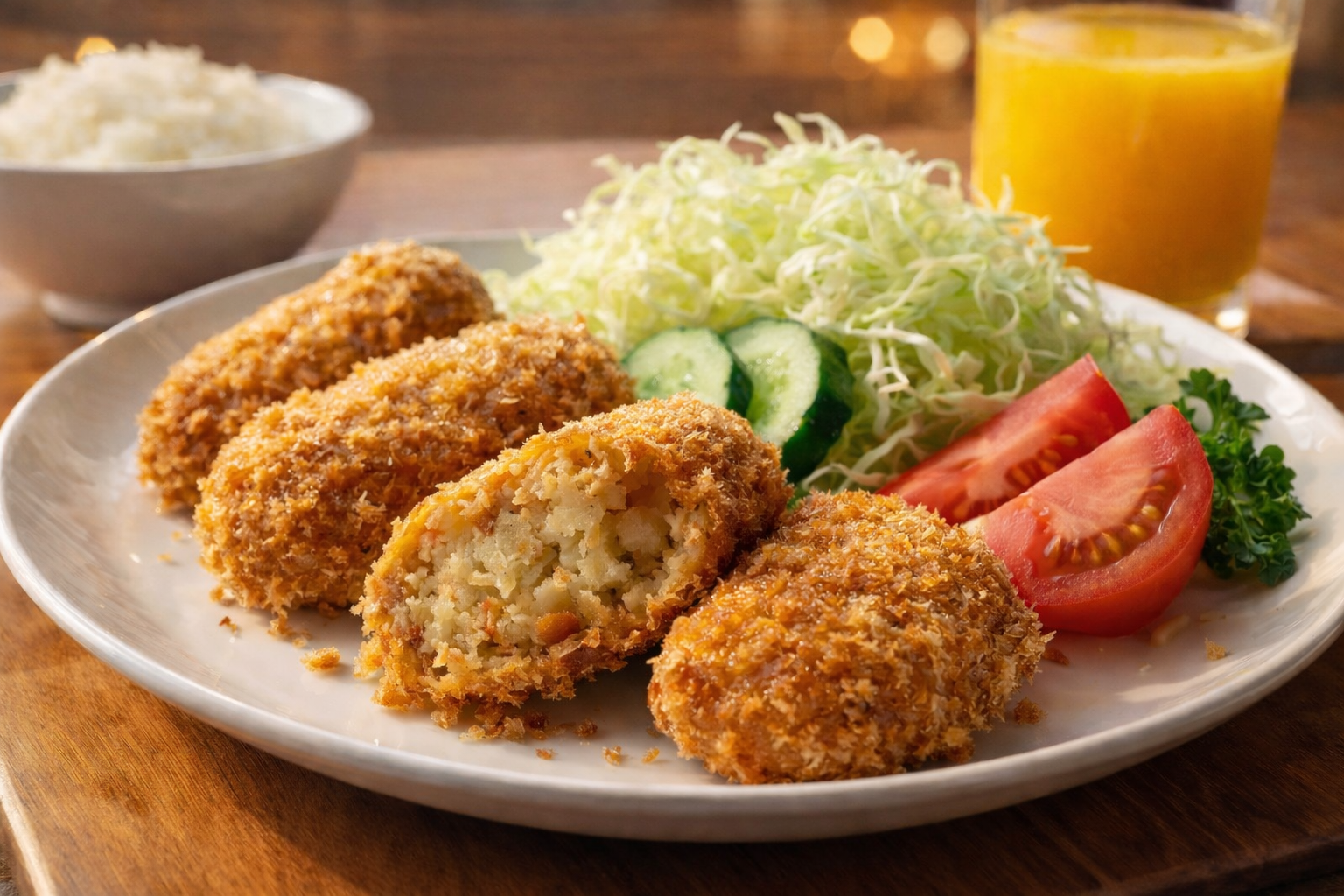 かしわ肉コロッケ